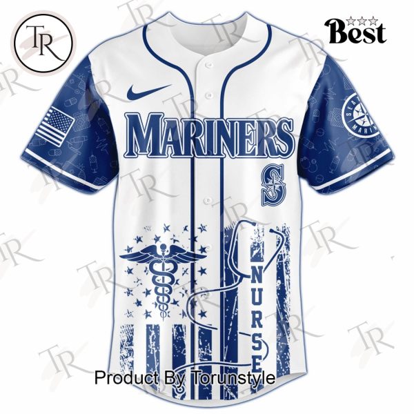2025 Seattle Mariners X Nurses Night Limited Edition Baseball Jersey