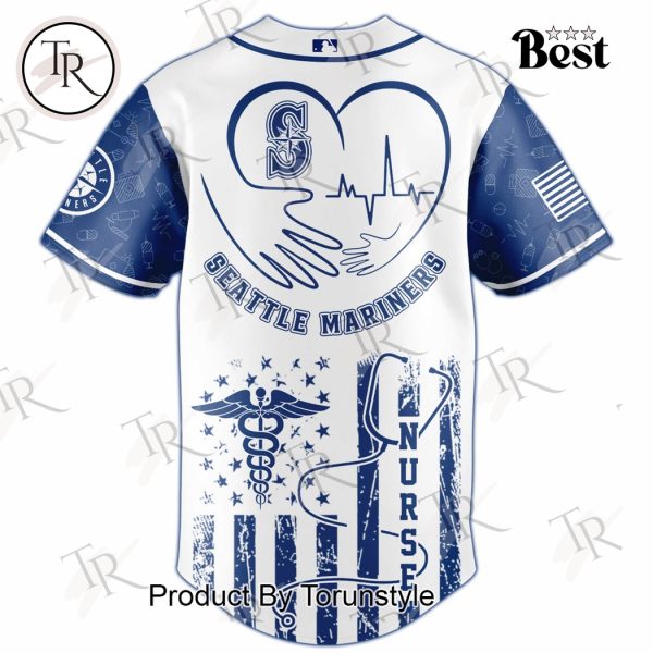 2025 Seattle Mariners X Nurses Night Limited Edition Baseball Jersey