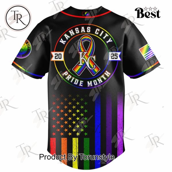 Kansas City Royals X Happy Pride Month 2025 Limited Edition Baseball Jersey