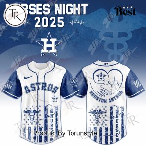 2025 Houston Astros X Nurses Night Limited Edition Baseball Jersey