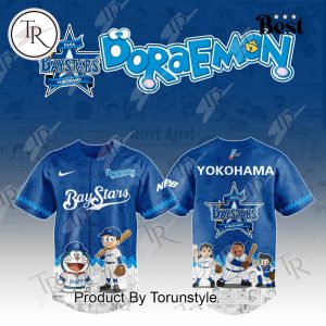 Yokohama DeNA BayStars X Doraemon 2025 Special Edition Baseball Jersey