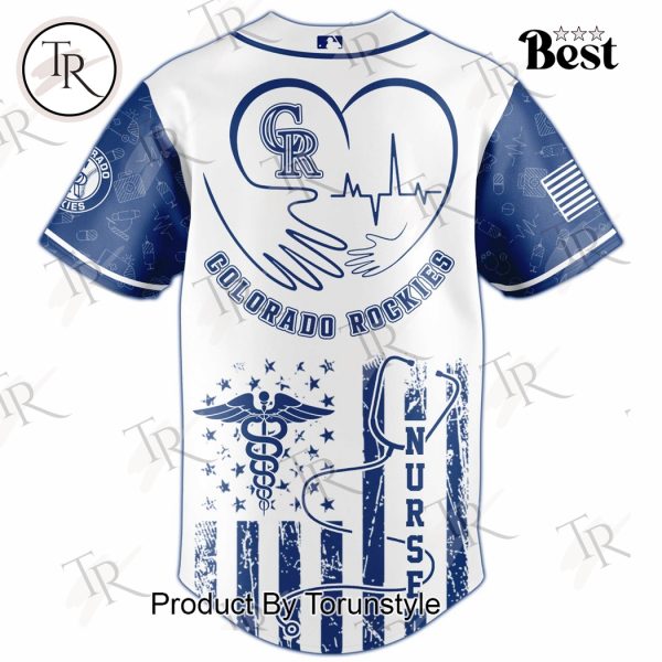 2025 Colorado Rockies X Nurses Night Limited Edition Baseball Jersey