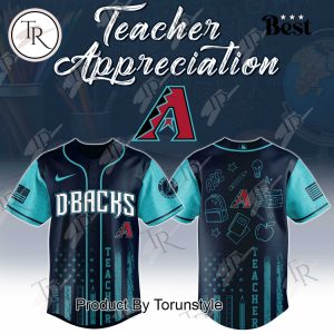 Arizona Diamondbacks X Teacher Appreciation Day 2025 Special Edition Baseball Jersey