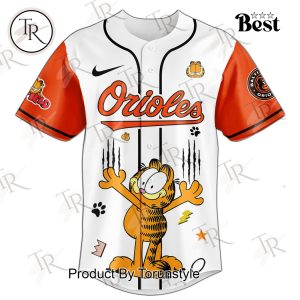 Baltimore Orioles X Garfield 2025 Special Edition Baseball Jersey