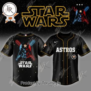 Houston Astros 2025 X Star Wars Limited Edition Baseball Jersey