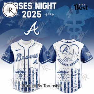 2025 Atlanta Braves X Nurses Night Limited Edition Baseball Jersey