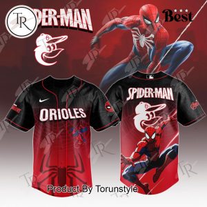 Baltimore Orioles X Spider Man Game Night 2025 Limited Edition Hoodie