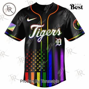 Detroit Tigers X Happy Pride Month 2025 Limited Edition Baseball Jersey