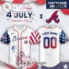 Athletics X Happy 4th Of July Independence Day 2025 Custom Name Baseball Jersey