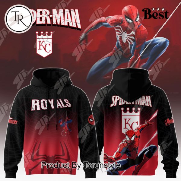 Kansas City Royals X Spider Man Game Night 2025 Limited Edition Hoodie