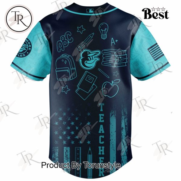 Baltimore Orioles X Teacher Appreciation Day 2025 Special Edition Baseball Jersey