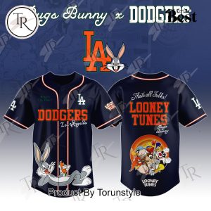Los Angeles Dodgers X Bugs Bunny Looney Tunes 2025 Limited Edition Baseball Jersey