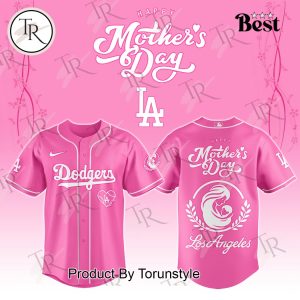 Los Angeles Dodgers X Happy Mother’s Day 2025 Special Edition Baseball Jersey