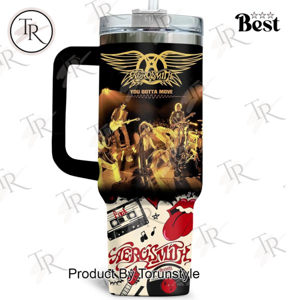 Aerosmith You Gotta Move Limited Edition 40oz Tumbler