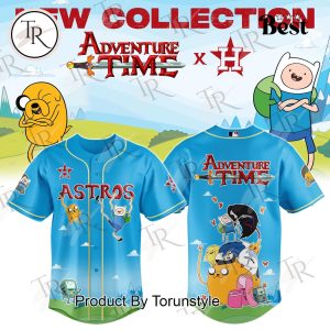 Houston Astros X Adventure Time 2025 Limited Edition Baseball Jersey