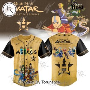 Houston Astros X Avatar The Last Airbender 2025 Limited Edition Baseball Jersey