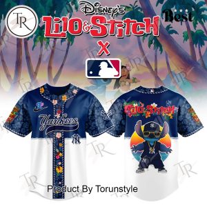 New York Yankees X Lilo & Stitch 2025 Limited Edition Baseball Jersey