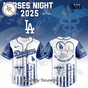 2025 Los Angeles Dodgers X Nurses Night Limited Edition Baseball Jersey