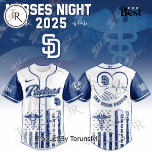 2025 San Diego Padres X Nurses Night Limited Edition Baseball Jersey