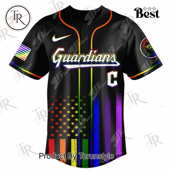 Cleveland Guardians X Happy Pride Month 2025 Limited Edition Baseball Jersey