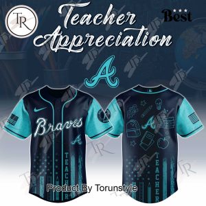 Atlanta Braves X Teacher Appreciation Day 2025 Special Edition Baseball Jersey