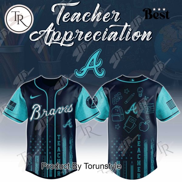 Atlanta Braves X Teacher Appreciation Day 2025 Special Edition Baseball Jersey
