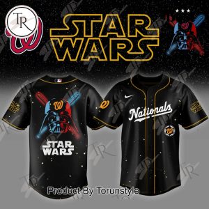 Washington Nationals 2025 X Star Wars Limited Edition Baseball Jersey