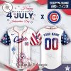Boston Red Sox X Happy 4th Of July Independence Day 2025 Custom Name Baseball Jersey