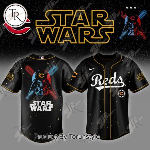 Cincinnati Reds 2025 X Star Wars Limited Edition Baseball Jersey