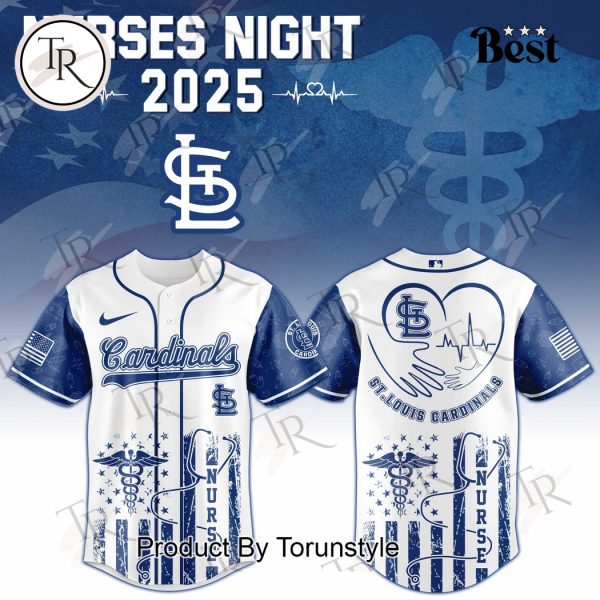 2025 St.Louis Cardinals X Nurses Night Limited Edition Baseball Jersey