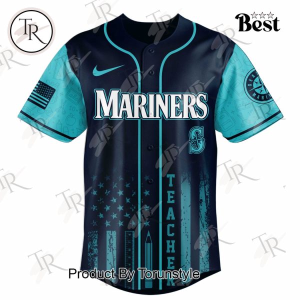 Seattle Mariners X Teacher Appreciation Day 2025 Special Edition Baseball Jersey