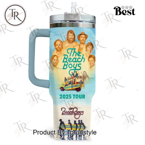 The Beach Boys 2025 Tour Limited Edition 40oz Tumbler