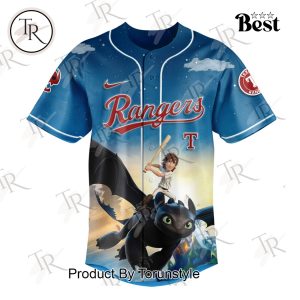 Texas Rangers X How To Train Your Dragon 2025 Limited Edition Baseball Jersey