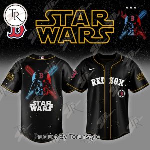 Boston Red Sox 2025 X Star Wars Limited Edition Baseball Jersey