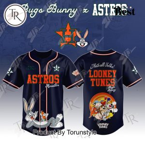 Houston Astros X Bugs Bunny Looney Tunes 2025 Limited Edition Baseball Jersey