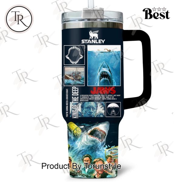 Jaws King Of The Deep Custom Name Limited Edition 40oz Tumbler