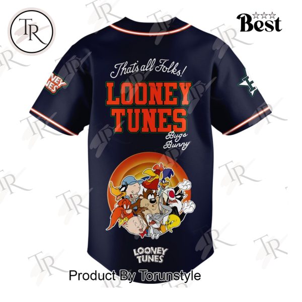 Houston Astros X Bugs Bunny Looney Tunes 2025 Limited Edition Baseball Jersey