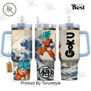 Dragon Ball X Goku Super Saiyan Blue Limited Edition 40oz Tumbler