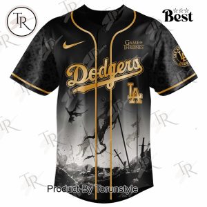 Los Angeles Dodgers X Game Of Thrones Night 2025 Limited Edition Baseball Jersey