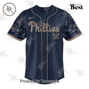 Armed Forces Day 2025 X Philadelphia Phillies Limited Edition Baseball Jersey