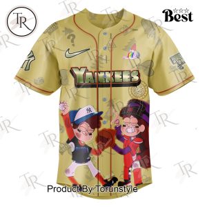 New York Yankees X Gravity Falls 2025 Limited Edition Baseball Jersey