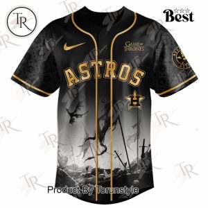 Houston Astros X Game Of Thrones Night 2025 Limited Edition Baseball Jersey