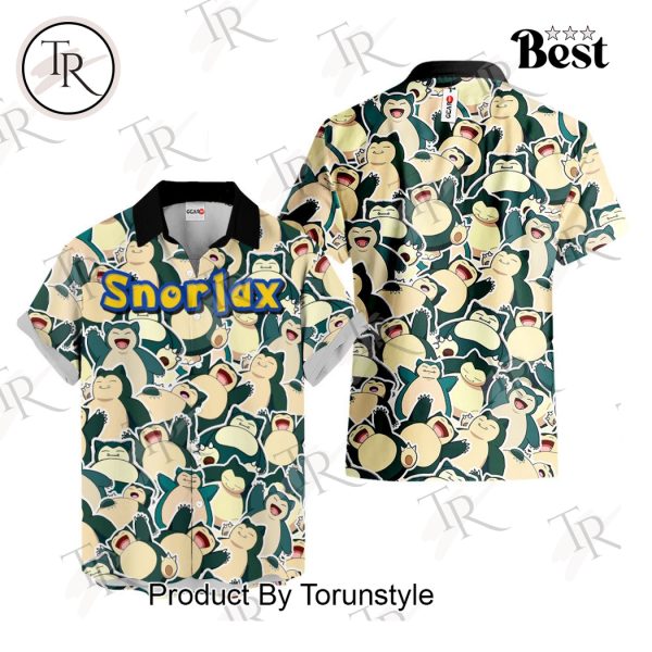 Snorlax X Pokemon 2025 Limited Edition Hawaiian Shirt