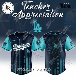Los Angeles Dodgers X Teacher Appreciation Day 2025 Special Edition Baseball Jersey