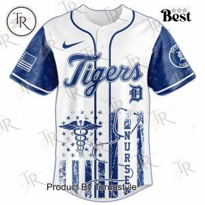 2025 Detroit Tigers X Nurses Night Limited Edition Baseball Jersey
