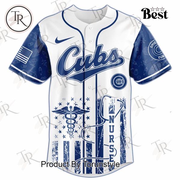 2025 Chicago Cubs X Nurses Night Limited Edition Baseball Jersey