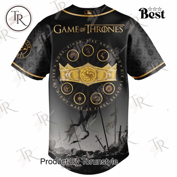 Houston Astros X Game Of Thrones Night 2025 Limited Edition Baseball Jersey
