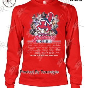 Cleveland Guardians 1915-Forever Thank You For The Memories Limited Edition T-Shirt