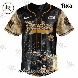 New York Yankees X Jeep Life 2025 Off-Road Limited Edition Baseball Jersey