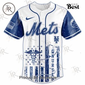 2025 New York Mets X Nurses Night Limited Edition Baseball Jersey